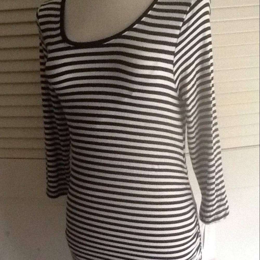 NWT Maternity Stretch Dress w/side rouching
